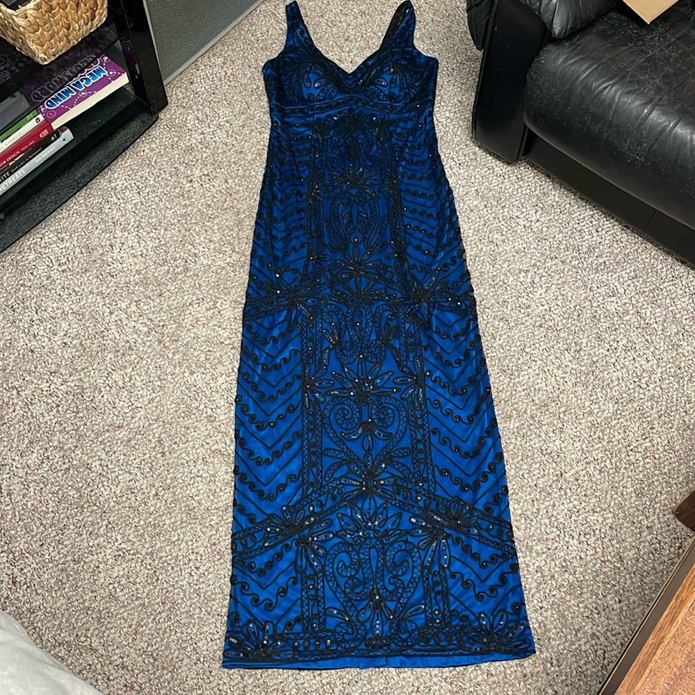 New Sue Wong beaded gown